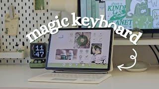 magic keyboard for Samsung tab S7, S8 & S9 series | Doqo Maglev keyboard