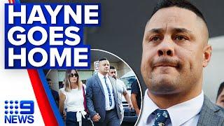 Jarryd Hayne's bail extended after rape conviction | 9 News Australia