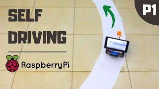 Self Driving Car with Lane Detection using Raspberry Pi | OpenCV p.1