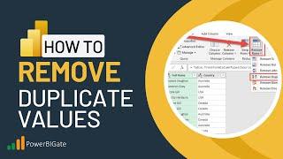 How to Remove Duplicates in Power BI Using Power Query Editor | 100 Days of Power BI