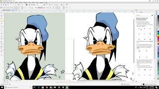 Convert Png Jpeg image to SVG Vector using Corel Draw