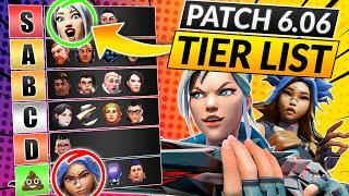 NEW AGENTS TIER LIST for Patch 6.06 - BEST and WORST Picks to Main - Valorant Meta Guide
