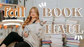 BIG FALL BOOK HAUL \\ 50 books  fantasy, mystery thriller, horror, romance, special editions & more