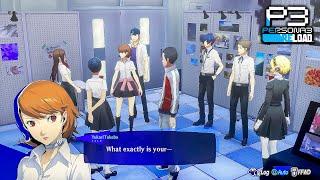 Makoto gets almost caught cheating by the Harem - Persona 3 Reload