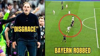  Bayern Munich Controversial Offside vs Real Madrid  | De Ligt Goal Disallowed | Tuchel Reaction