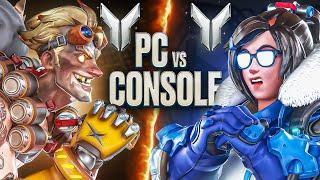 Can SILVER PC Players beat SILVER Console Players? (PC vs CONSOLE Overwatch 2)