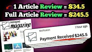 Get Paid $245.50 FAST for Writing Just One REVIEW with ChatGPT