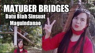 THE BRIDGES OF BRGY MATUBER, DATU BLAH SINSUAT, MAGUINDANAO, MINDANAO, PHILIPPINES