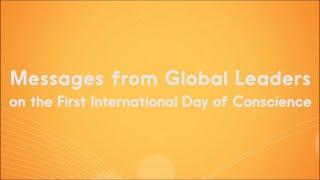 Get Involved in this New United Nations day - International Day of Conscience