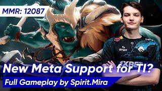  Mira TROLL WARLORD SUPPORT 7.37b | Dota 2 Pro Gameplay