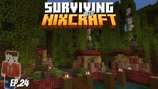 Starting a Mangrove Swamp Village! Surviving With niXcraft Season 2: Episode 24