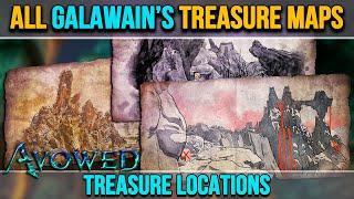 All Galawain's Treasure Maps Solutions in Avowed