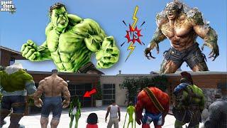 Hulk Trying to Become the Strongest Hulk in GTA 5