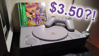 Playstation 1 for $3.50 on ebay?! Can I fix it?