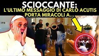 NON IGNORARE QUESTO MERAVIGLIOSO MESSAGGIO MIRACOLO FINALE DI CARLO ACUTIS SULLA SUA TOMBA!