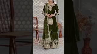 Velvet dress design 2025| new velvet suit ideas #fashion #trend #velvet #new #suit#viralvideo#shorts