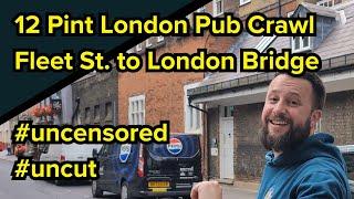 Fleet Street to London Bridge Historic LONDON Pub Crawl featuring - Anchor & Ye Olde Cheshire Cheese