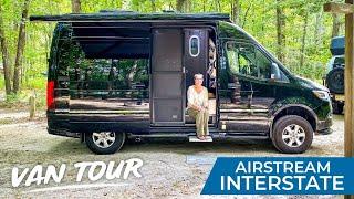 VAN LIFE TOUR | Full Time Living in The Smallest Sprinter Van Converted Airstream Interstate