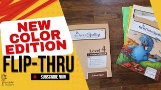 ALL ABOUT SPELLING LEVEL 4 || NEW COLOR EDITION || FLIP-THROUGH