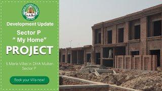 Construction Site - 5 Marla Villas in DHA Multan - Sector-P