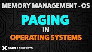 Paging in Operating Systems with Example & Working - Memory Management