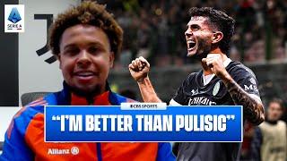 Weston McKennie previews Derby d'Italia and show off his Italian  | Morning Footy | CBS Sports