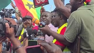 Onua TV's Captain Smart joins the #StopGalamseyNow demonstration