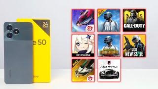 Realme Note 50 8+ Games Test - PUBG/GENSHIN/COD/Asphalt 9/NewState/Free Fire