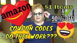 Amazon Coupon Codes-DO THEY WORK$1- 90% off-Not Just For YouTubersOver 40 Fashion Lori Brainard