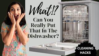 12 Crazy Products Your Dishwasher Can Clean!  Unexpected Cleaning Hacks Revealed! #hometips #hacks