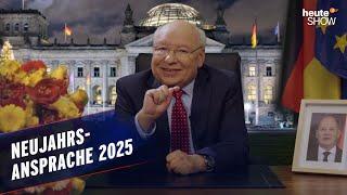 Die ehrliche Neujahrsansprache für 2025 – von Gernot Hassknecht | heute-show