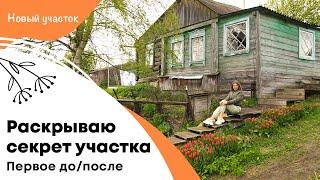 Раскрываю секрет участка | Первое до/после