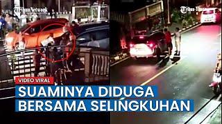 VIRAL Video Diduga Mobil Wakil Ketua DPRD Sulut Diadang Istri