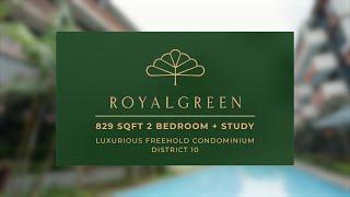 Royalgreen Freehold 2 Bedder + Study For Sale - Singapore Condo Property | Charles Chow