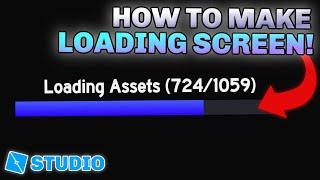 How to make an ACTUAL LOADING SCREEN in ROBLOX STUDIO!