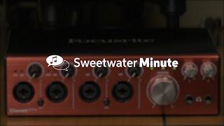 Focusrite Clarett 4Pre Audio Interface Review by Sweetwater