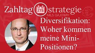 Diversifikation: Woher kommen meine Mini-Positionen?