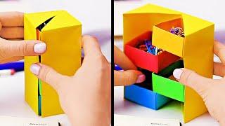 INCREDIBLE PAPER HACKS || Creative Paper Crafts For Everyone