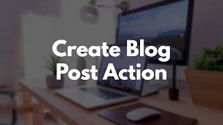 Build a Blog with Rails Part 7: Adding a Create Blog Post Action