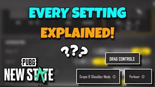 PUBG NEW STATE SETTINGS AND SENSITIVITY EXPLAINED! Best Settings For Every Player!