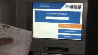 Electricity Bill Payment via HNB Card