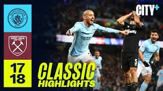 DAVID SILVA SHINES AGAINST HAMMERS! | City 2-1 West Ham | Classic Highlights