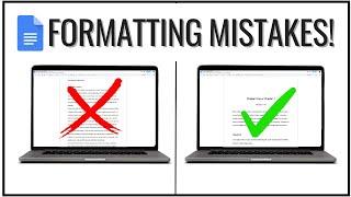 Avoid These 5 Formatting Blunders in Google Docs!