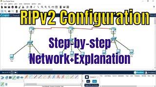 SYCS CN Practical-6: RIPv2 in Cisco Packet Tracer 8.2 | MU Computer Network Practical-6