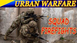 SQUAD. Modern firefight in Urban warfare. Перестрелки в городских условиях.