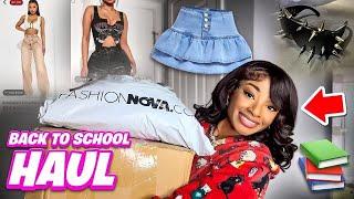 BACK TO SCHOOL CLOTHING HAUL | SHEIN + FASHION NOVA! 30+ items**️