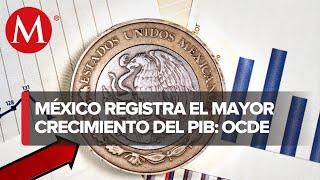 México destaca, entre países de la OCDE, en crecimiento económico en tercer trimestre