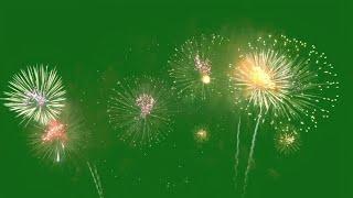 new year fireworks green screen | happy new year 2025 green screen video