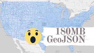 Large geojson in leaflet | GeoDev