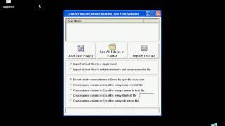 Sobolsoft com How To Use OpenOffice Calc Import Multiple Text Files Software